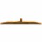 Ekena Millwork Portland Rough Sawn Timber Gable Bracket, Western Red Cedar, 60"W x 10"H x 2"D x 4"F, 4/12 Pitch GBW060X10X0204POR00RWR - alternate 5